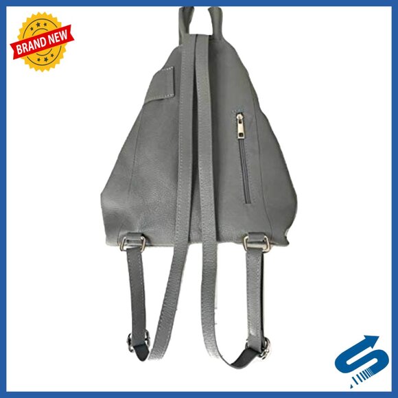 Convertible Leather Backpack Tote Anti-Theft Travel Work Bag main image 6